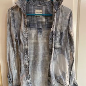 Boyfriend Fit American Eagle Flannel